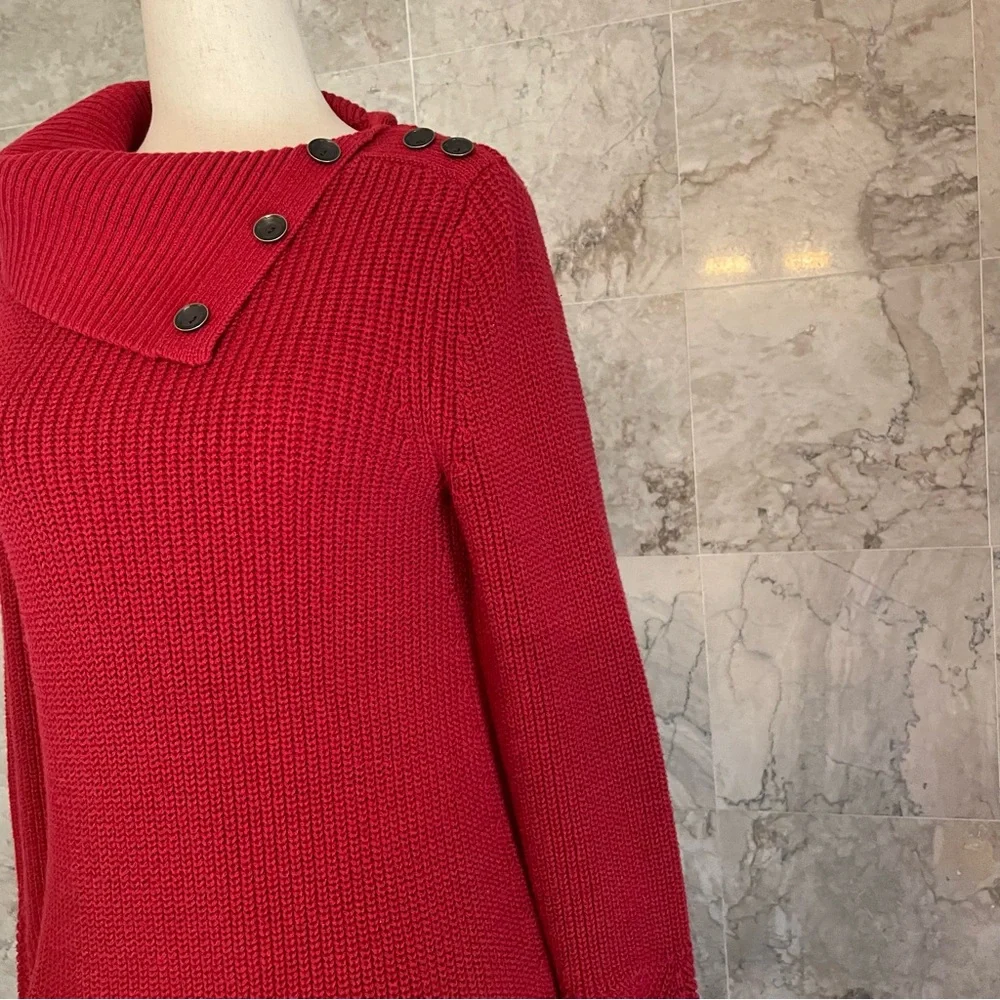 Style & Co Canyon Long Sleeve Envelope Neck Tunic Sweater - Picture 5 of 8